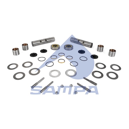 Sampa King Pin Kit, Plus, 2.057/2.058 in. Spindle Bore, 1.873/1.874 in. Axle Bore 500.620B